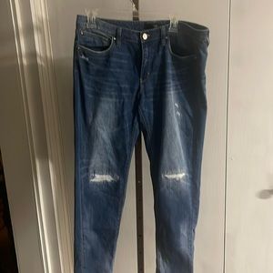 White House black market cropped jeans